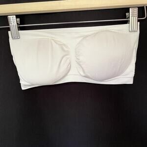 Saint Eve nylon padded bandeau bra strapless women's size S/M stretch comfort